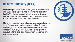 BAPI Air Quality Measurements