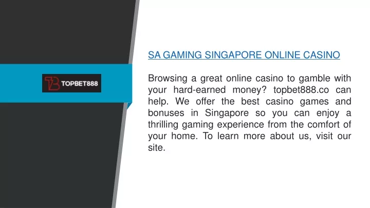 sa gaming singapore online casino browsing