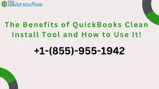 The Benefits of QuickBooks Clean Install Tool and How to Use It!