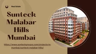 Sunteck Malabar Hills Mumbai |Luxury Residential Apartments