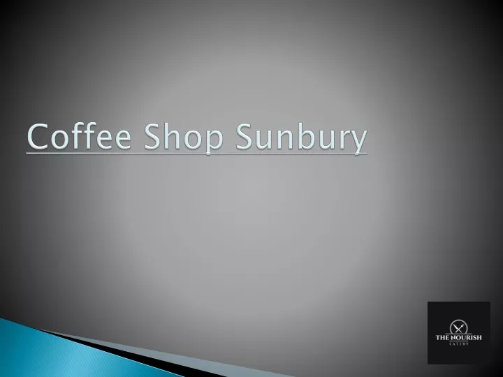coffee shop sunbury
