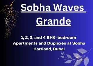 sobha waves grande