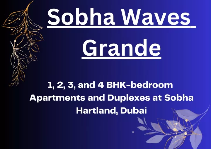 sobha waves grande