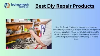 Best Diy Repair Products