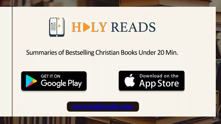 summaries of bestselling christian books under