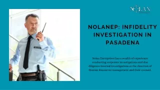 Behind Closed Doors The Pasadena Infidelity Investigation