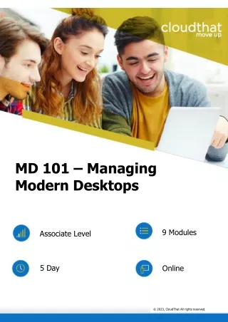 Exam MD-101: Managing Modern Desktops
