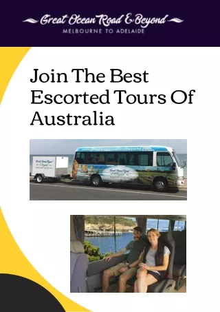 best escorted tours of australia