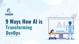 9 ways how AI is transforming DevOps