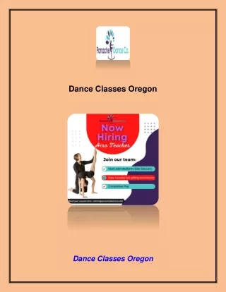 Dance Classes Oregon