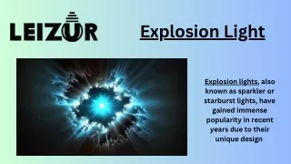 explosion light