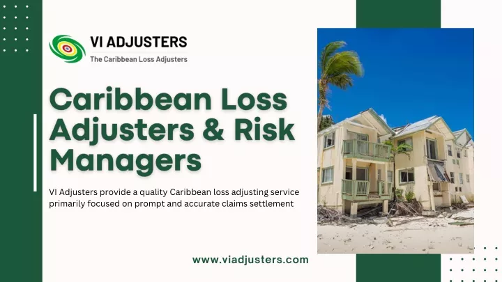 vi adjusters provide a quality caribbean loss