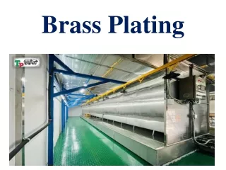 brass plating