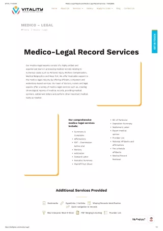 Medico-Legal Reports