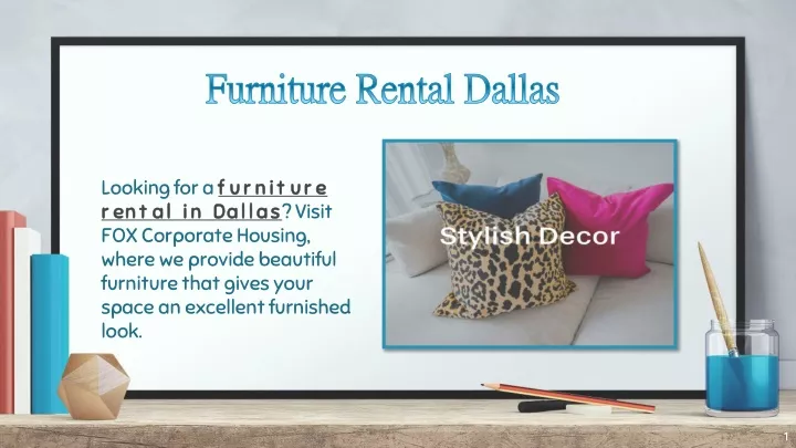 furniture rental dallas
