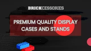 Best Seller of Display Cases and Stands - Brickcessories
