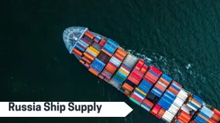 Ship Supply Saint Petersburg