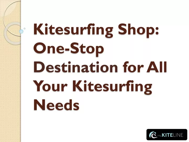 kitesurfing shop one stop destination for all your kitesurfing needs