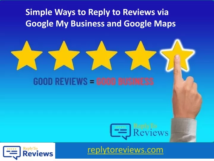 simple ways to reply to reviews via google