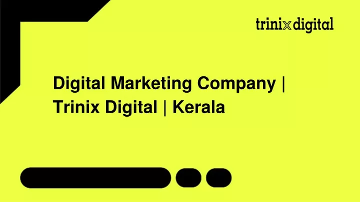 digital marketing company trinix digital kerala