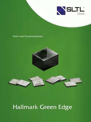 Green Laser Processing System HALLMARK GREEN EDGE