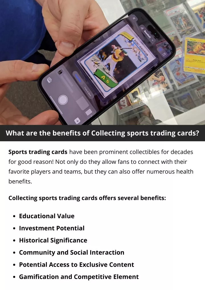 what are the benefits of collecting sports