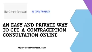 An Easy and Private Way to Get a Contraception Consultation Online