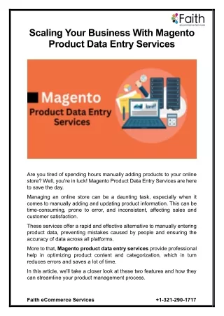 scaling your business with magento product data