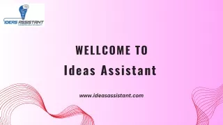 Expert App Developers for Mobile App Development  IdeasAssistant  Converting Entrepreneur Ideas into Reality