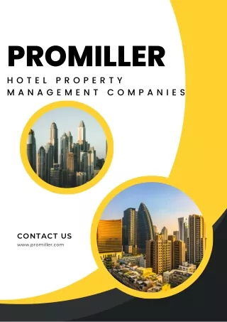 ProMiller- Hotel Property Management Companies