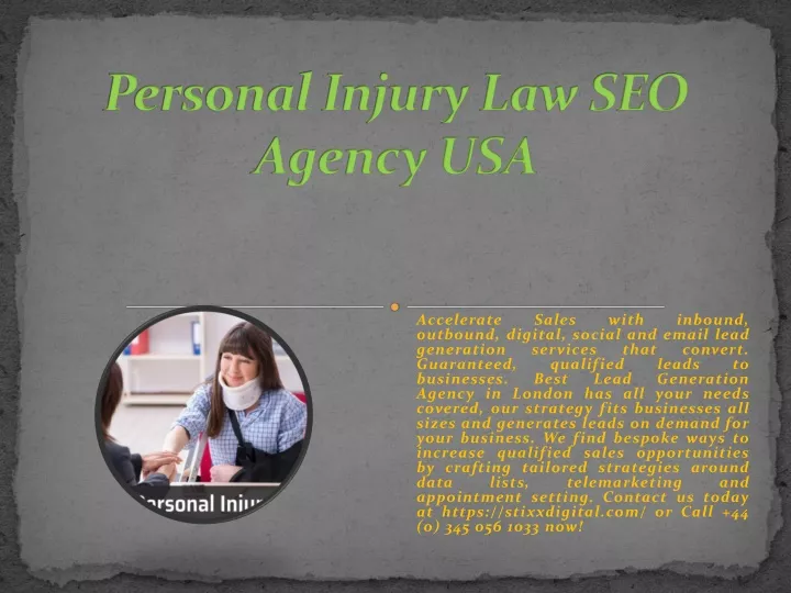 personal injury law seo agency usa