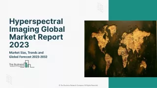 hyperspectral imaging global market report 2023
