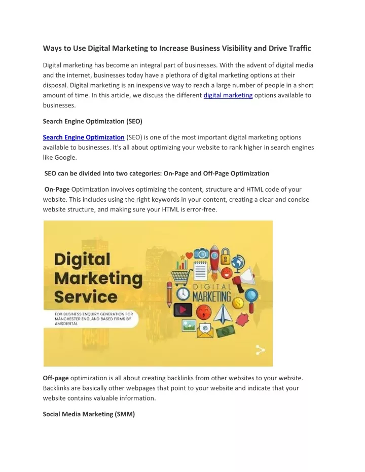 ways to use digital marketing to increase