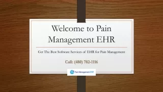 The Best EHR for Pain Management System Services
