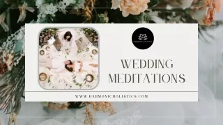 Wedding Meditations | Harmonic Holistics