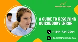 a guide to resolving quickbooks error