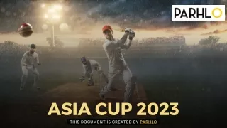 ASIA CUP 2023