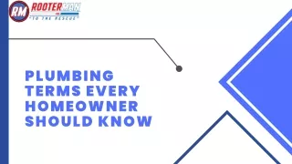 Plumbing Terms Every Homeowner Should Know
