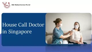 House Call Doctor in Singapore
