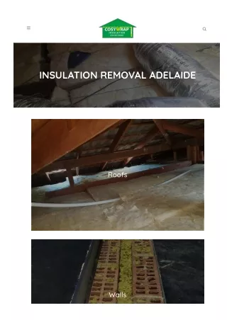 Insulation Removal Adelaide