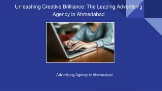 Unleashing Creative Brilliance_ The Leading Advertising Agency in Ahmedabad