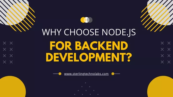 why choose node js