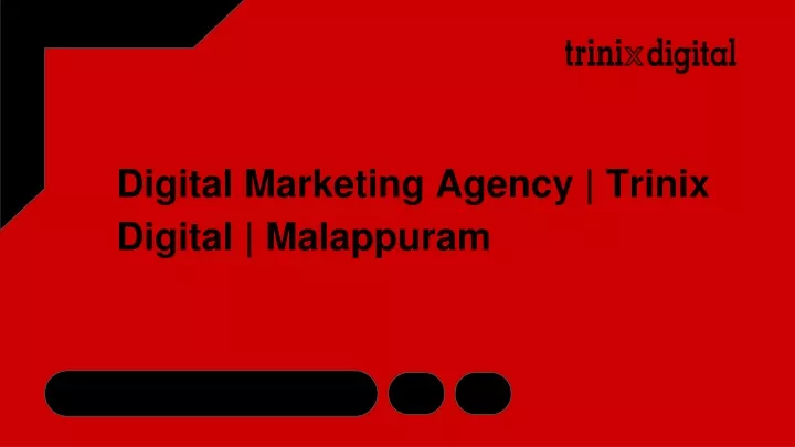 digital marketing agency trinix digital malappuram