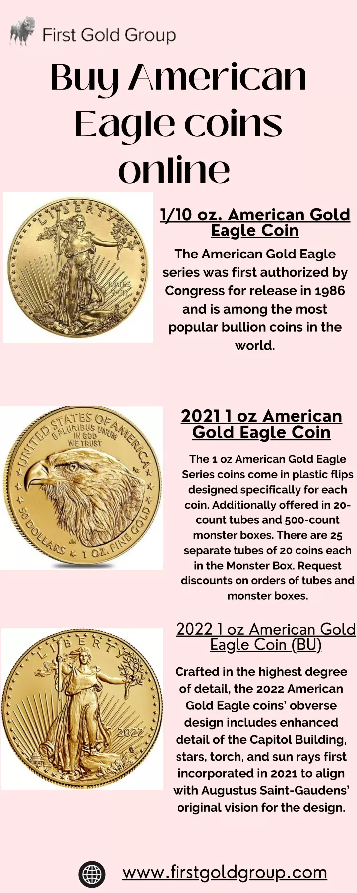 buy american eagle coins online 1 10 oz american