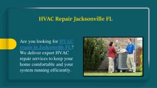 HVAC Repair Jacksonville FL