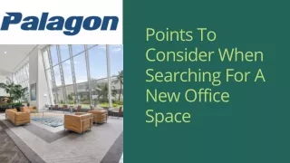 points to consider when searching