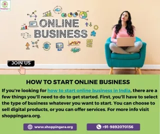 Ecommerce Business for Beginners - Shoppingara india