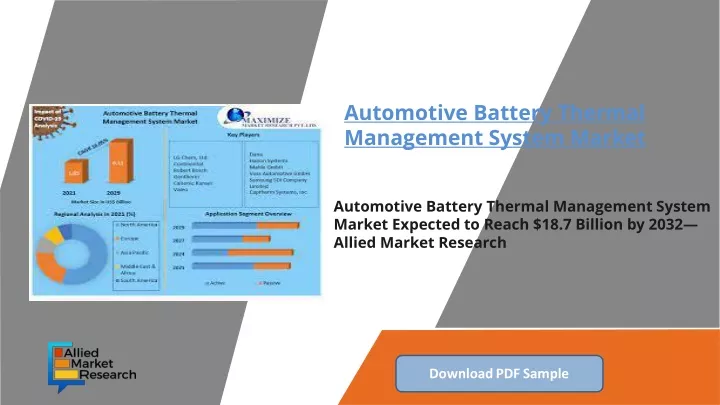 automotive battery thermal management system