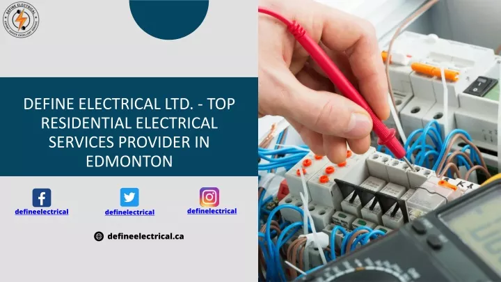 define electrical ltd top residential electrical