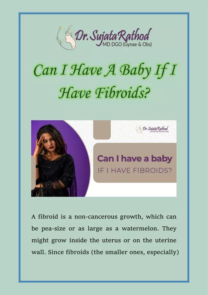 a fibroid is a non cancerous growth which can